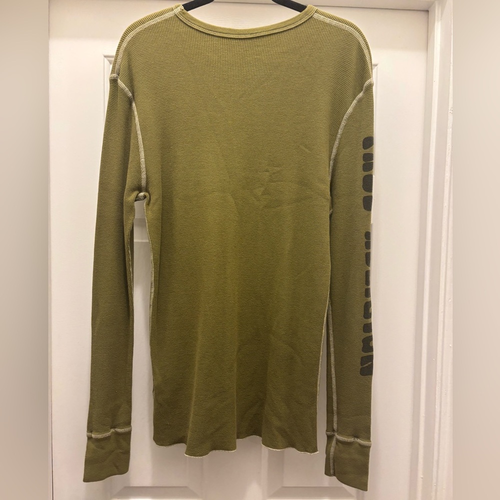 True religion | Authentic Green Waffle Knit Shirt - Picture 2 of 9
